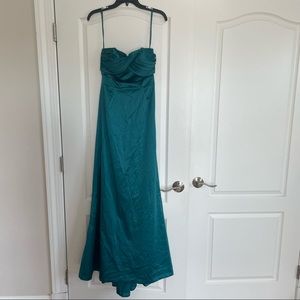BNWT BCBGeneration Harbor Blue Teal Dress Gown 2